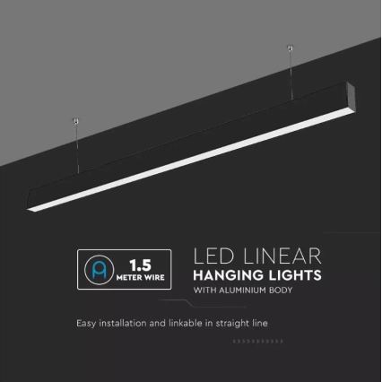 LED Lühter SAMSUNG CHIP LED/40W/230V 3000K/4000K/6400K