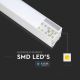 LED Lühter SAMSUNG CHIP LED/40W/230V 4000K valge