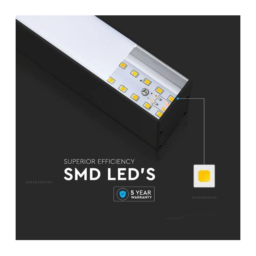 LED Lühter SAMSUNG CHIP LED/40W/230V 6400K must
