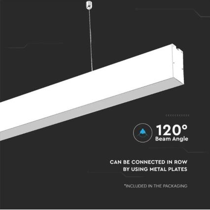 LED Lühter SAMSUNG CHIP LED/40W/230V 6400K valge