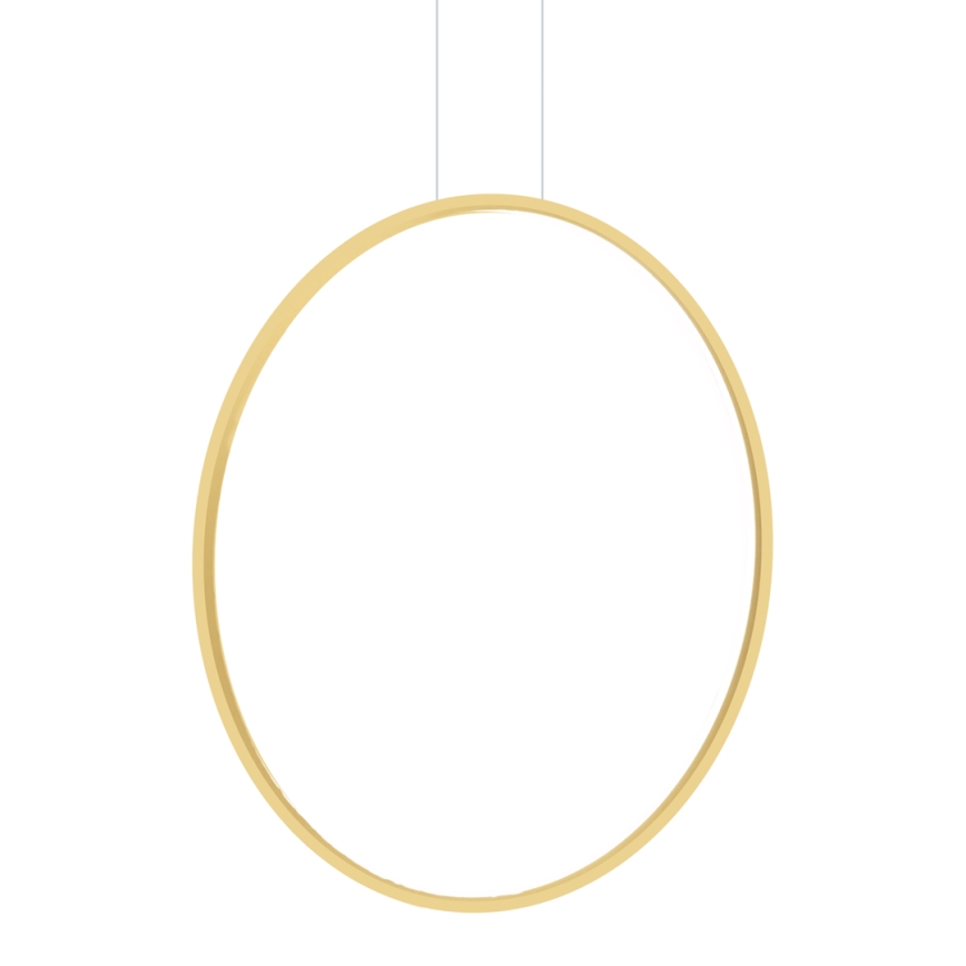 LED Lühter SATURNO LED/46W/230V d. 80 cm IP44 kuldne