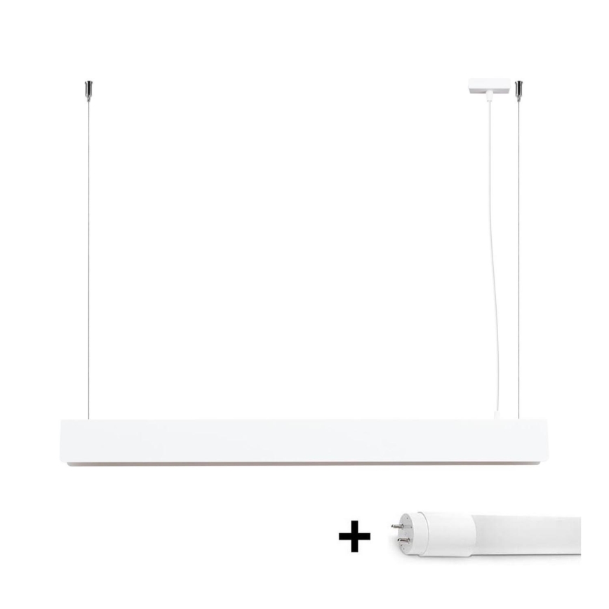 LED Lühter SPARK 1xG13/8,5W/230V valge