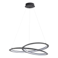 LED Lühter TANGO LED/44W/230V 4000K d. 60 cm must