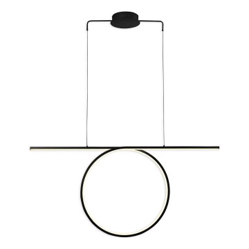 LED-lühter traadil ODETTA LED/42W/230V 4000K must