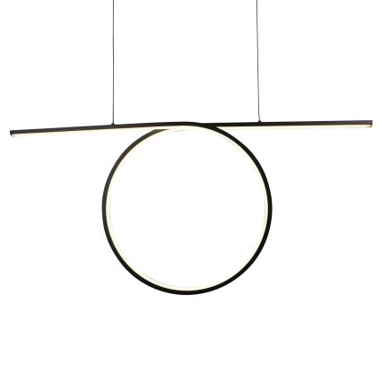 LED-lühter traadil ODETTA LED/42W/230V 4000K must