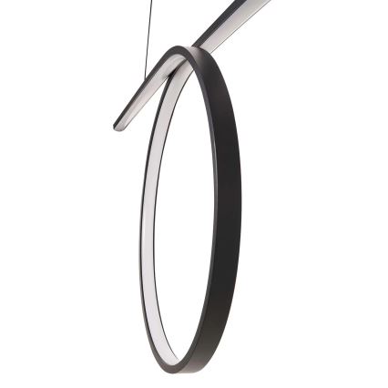 LED-lühter traadil ODETTA LED/42W/230V 4000K must