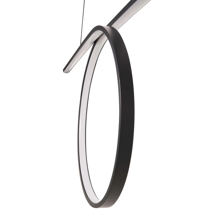 LED-lühter traadil ODETTA LED/42W/230V 4000K must