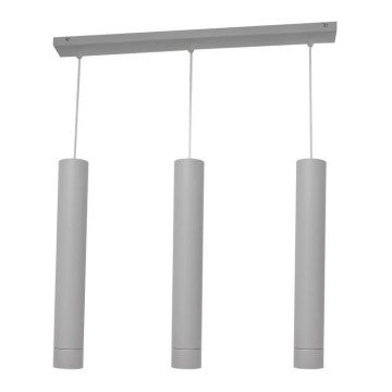 LED Lühter TUBA 3xGU10/4,8W/230V hall