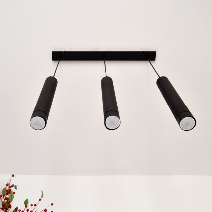 LED Lühter TUBA 3xGU10/4,8W/230V must