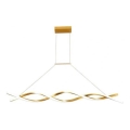 LED Lühter TWIST LED/37W/230V 4000K 120 cm kuldne