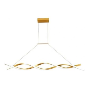 LED Lühter TWIST LED/37W/230V 4000K 120 cm kuldne