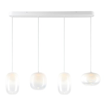 LED Lühter VASO LED/15W/230V valge