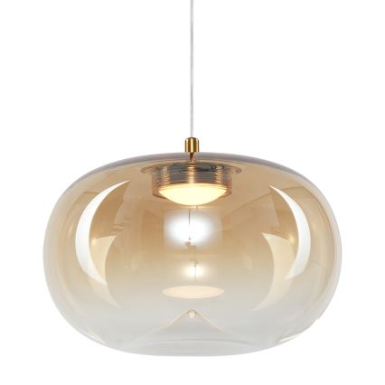 LED Lühter VASO LED/4W/230V d. 18 cm kuldne/suitsune