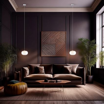 LED Lühter VASO LED/4W/230V d. 18 cm valge