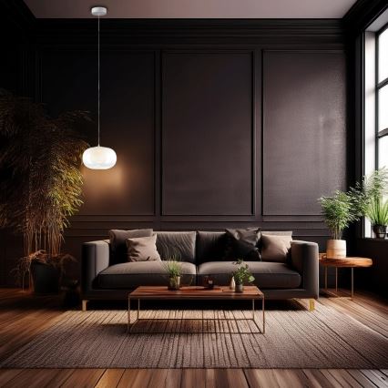 LED Lühter VASO LED/4W/230V d. 18 cm valge