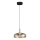 LED Lühter VETRO LED/6W/230V d. 23 cm beež/must