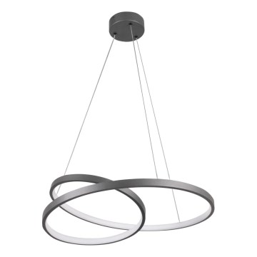 LED Lühter ZEFIRA LED/40W/230V 4000K d. 50 cm antratsiit