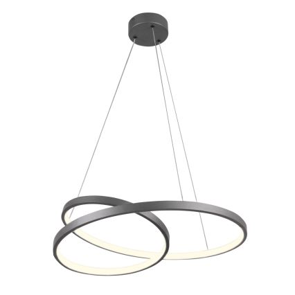 LED Lühter ZEFIRA LED/40W/230V 4000K d. 50 cm antratsiit