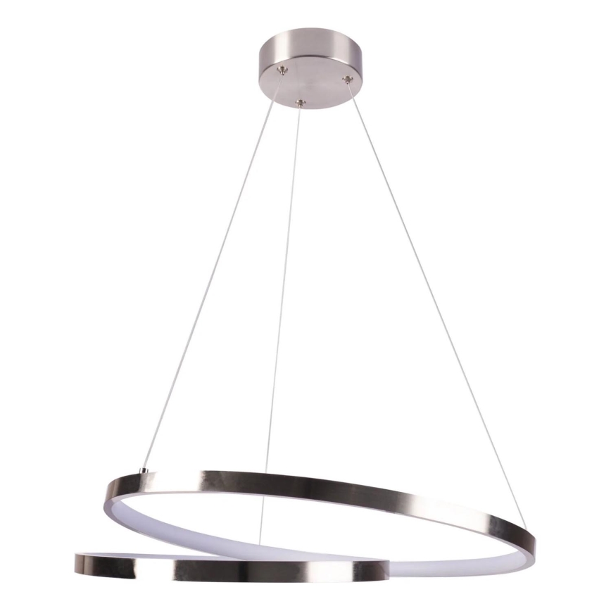 LED Lühter ZEFIRA LED/40W/230V 4000K d. 50 cm läikiv kroom