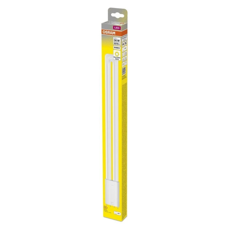 LED Luminofoortoru 2G11/18W/230V 3000K - Osram