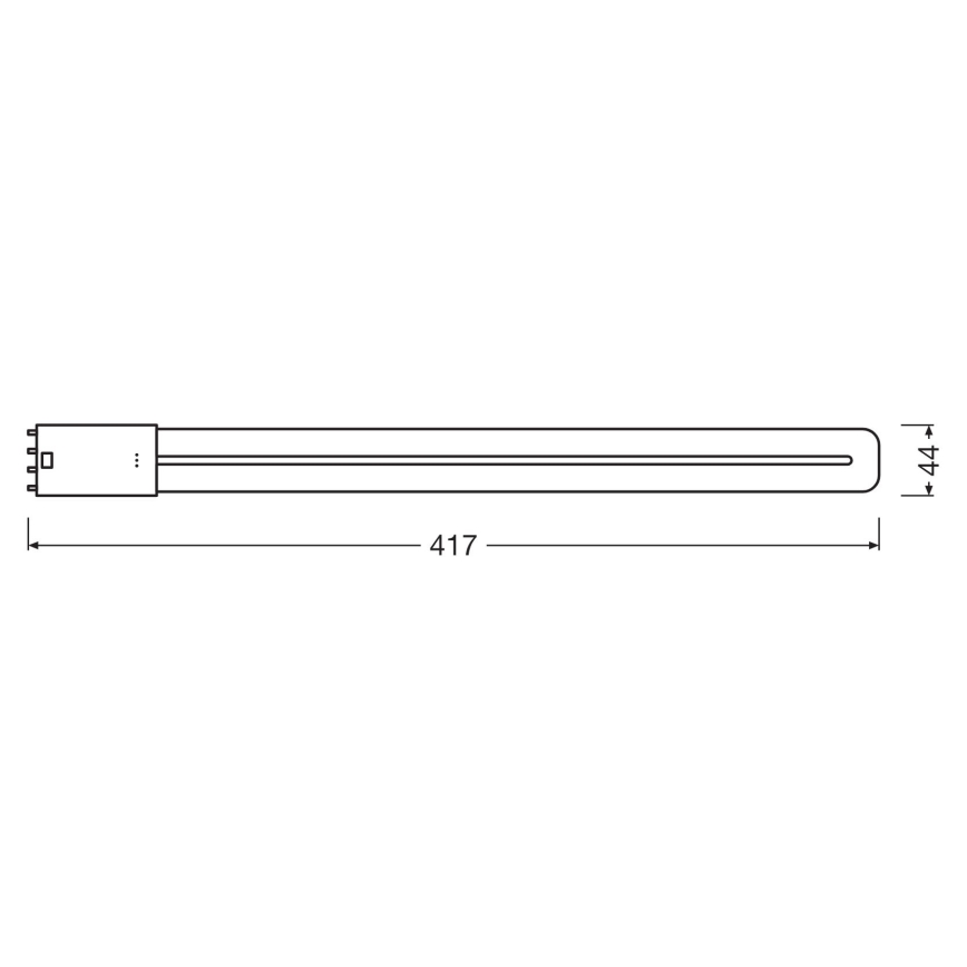 LED Luminofoortoru 2G11/18W/230V 4000K - Osram