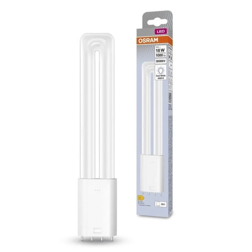 LED Luminofoortoru 2G11/8W/230V 4000K - Osram