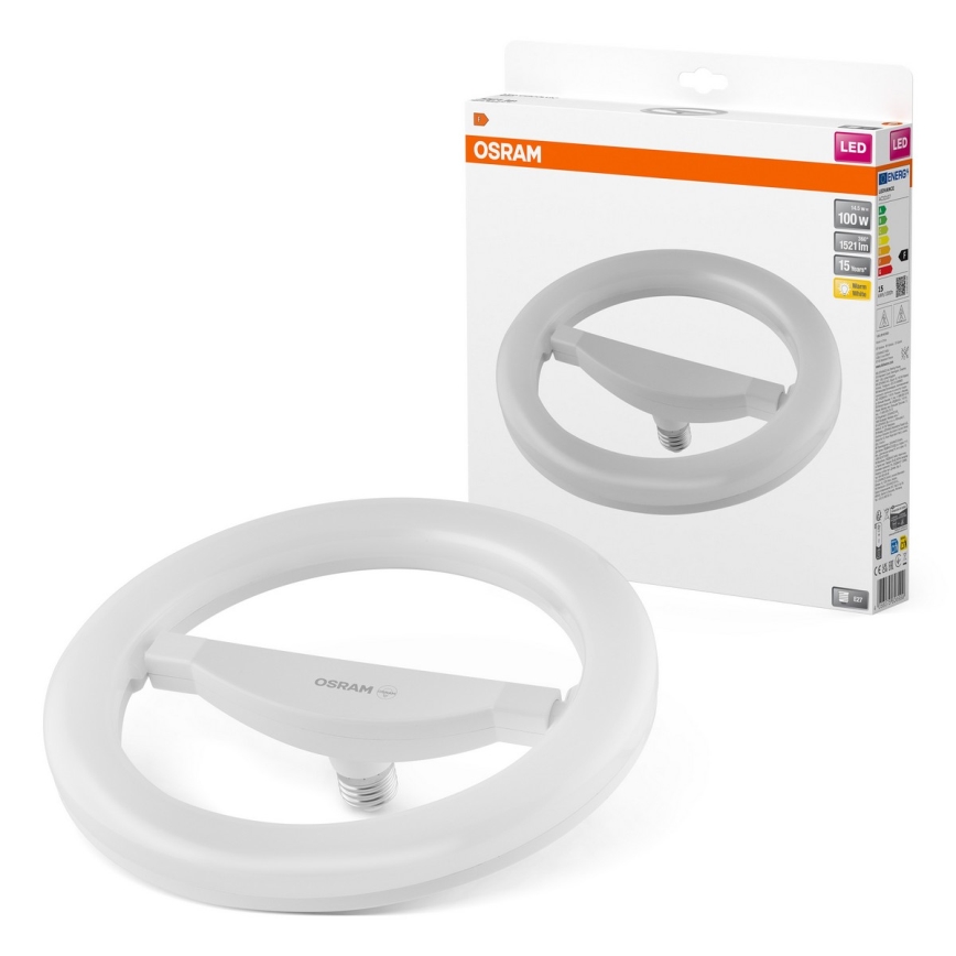 LED Luminofoortoru E27/14,5W/230V 2700K - Osram