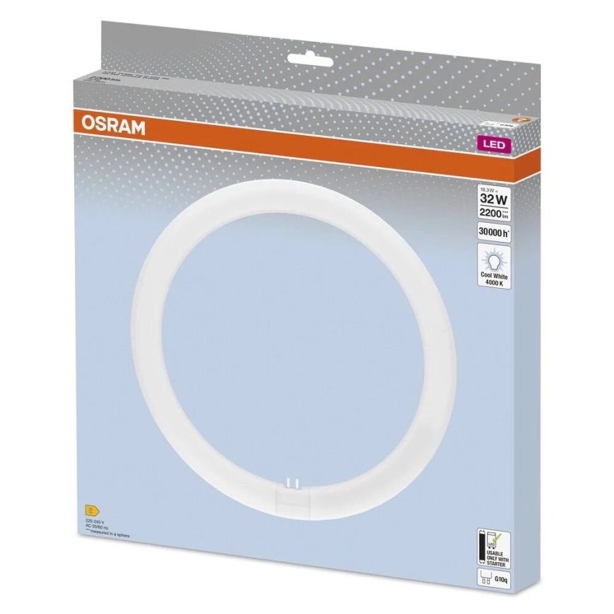 LED Luminofoortoru G10q/18,3W/230V 4000K - Osram