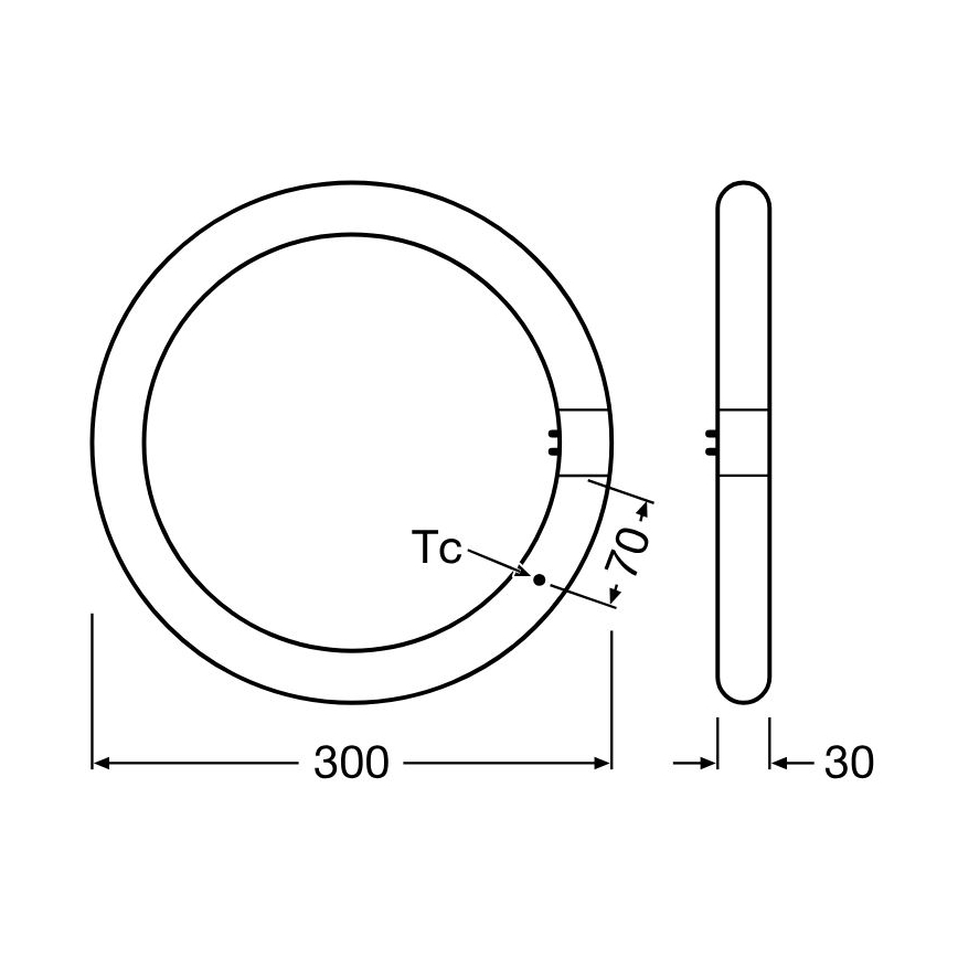LED Luminofoortoru G10q/18,3W/230V 6500K - Osram