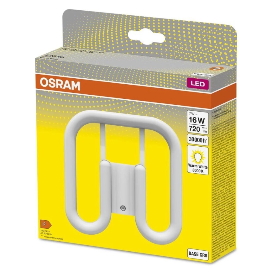 LED Luminofoortoru GR8/7W/230V 3000K - Osram