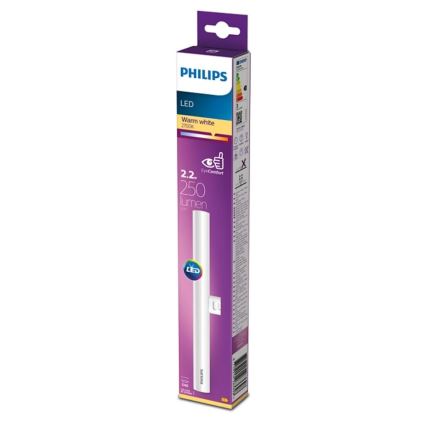 LED Luminofoortoru Philips S14D/2,2W/230V 2700K 30 cm