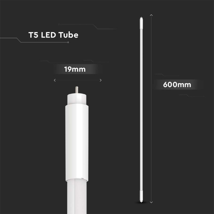 LED Luminofoortoru T5 G5/8W/230V 6500K 60 cm