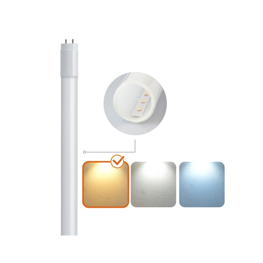 LED Luminofoortoru T8 G13/18W/230V 3000K 120 cm
