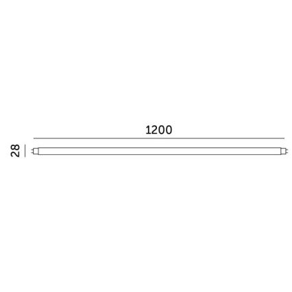 LED Luminofoortoru T8 G13/18W/230V 4000K 120 cm