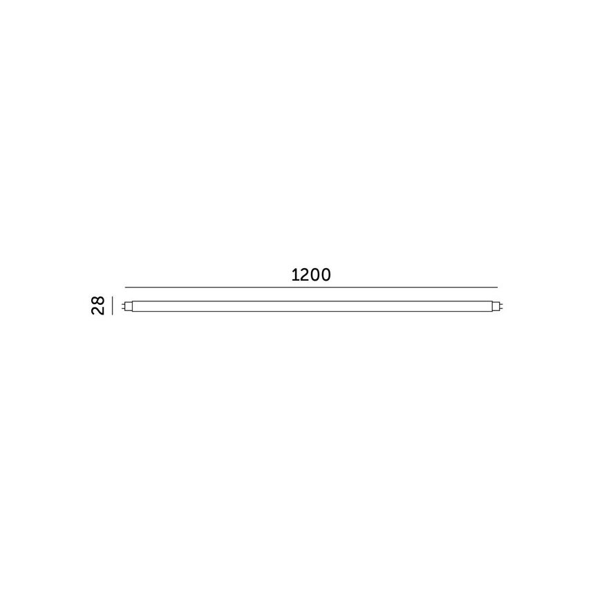 LED Luminofoortoru T8 G13/18W/230V 6500K 120 cm