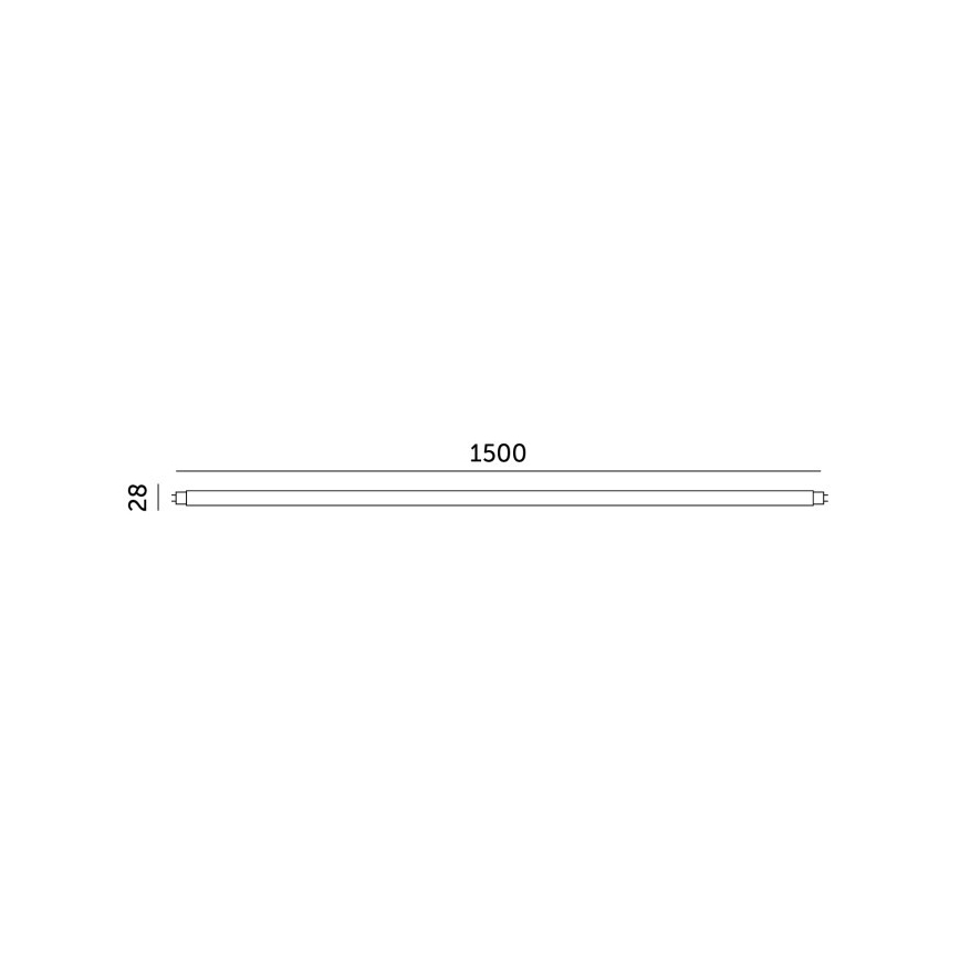 LED Luminofoortoru T8 G13/22W/230V 4000K 150 cm