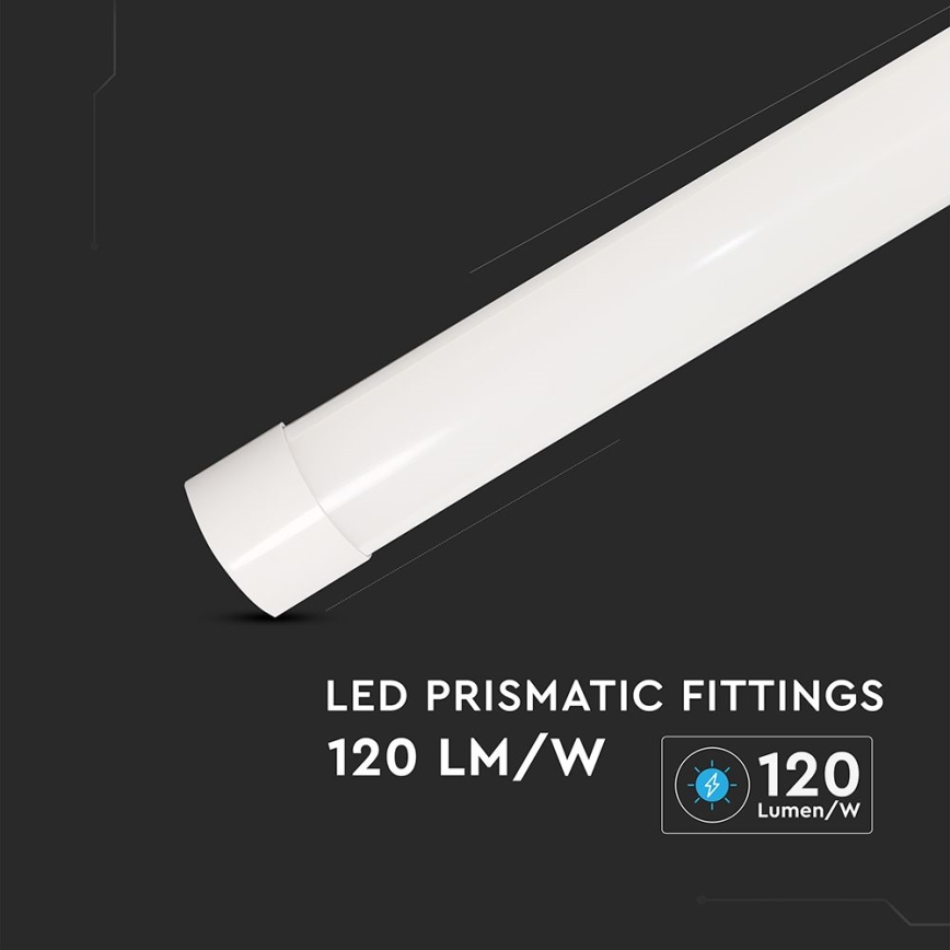 LED Luminofoorvalgusti LED/20W/230V 6500K 60 cm valge