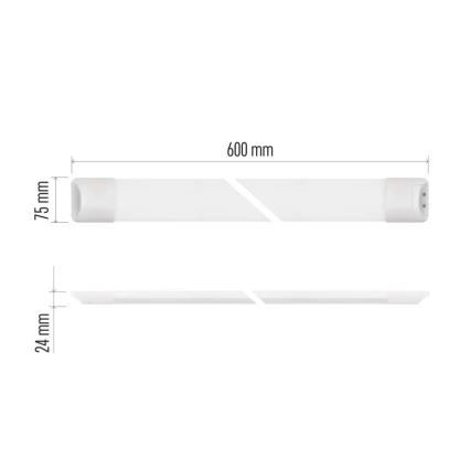 LED Luminofoorvalgusti MINO LED/20W/230V 4000K 60 cm