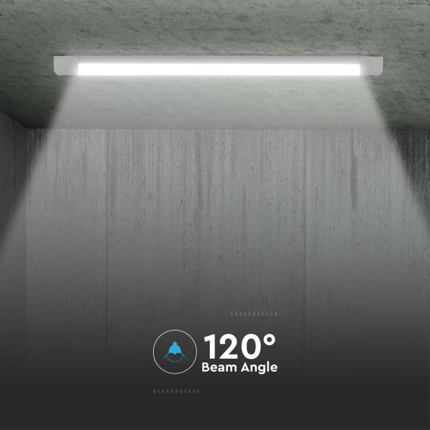 LED Luminofoorvalgusti SAMSUNG CHIP LED/40W/230V 3000K 120 cm