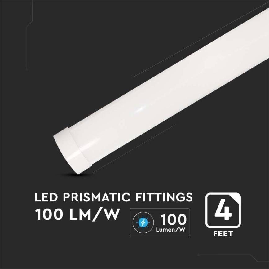 LED Luminofoorvalgusti SAMSUNG CHIP LED/40W/230V 3000K 120 cm