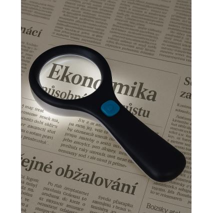 LED luup 3×ZOOM koos LED-valgustusega/3W/2xAAA IP22