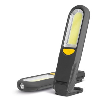 LED Magnetiline taskulamp LED/3W/3xAAA