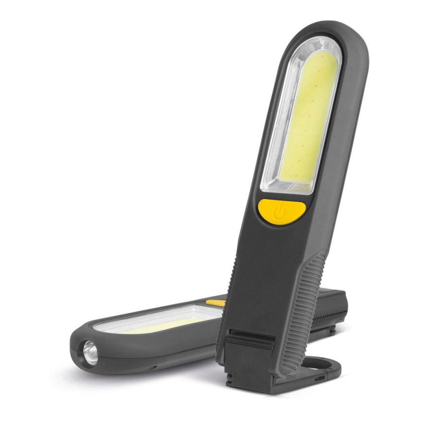 LED Magnetiline taskulamp LED/3W/3xAAA
