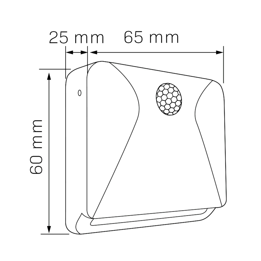 LED Mööblivalgustus anduriga LED/0,8W/4,5V 3xAAA valge