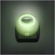 LED Navigatsioonivalgusti pistikupessa koos anduriga LED/1W/230V roheline
