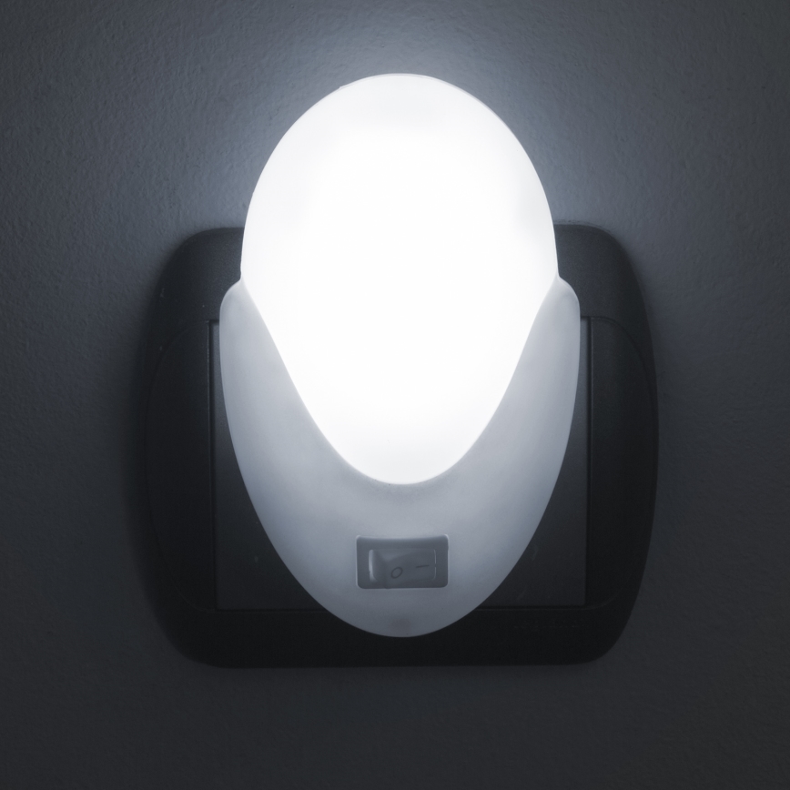 LED Navigatsioonivalgusti pistikupessa LED/1W/230V