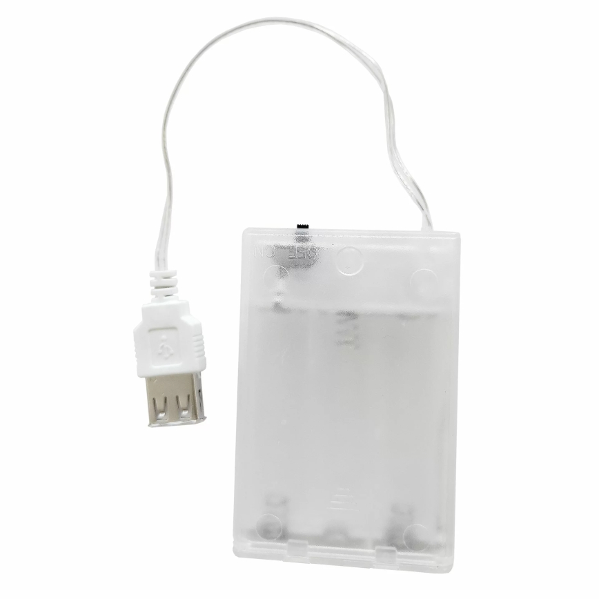 LED Neoon seinakaunistus DREAM LED/3W/3xAA USB sinine