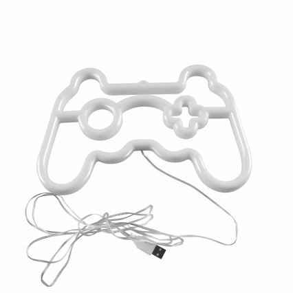 LED Neoon seinakaunistus GAME LED/3W/3xAA USB sinine