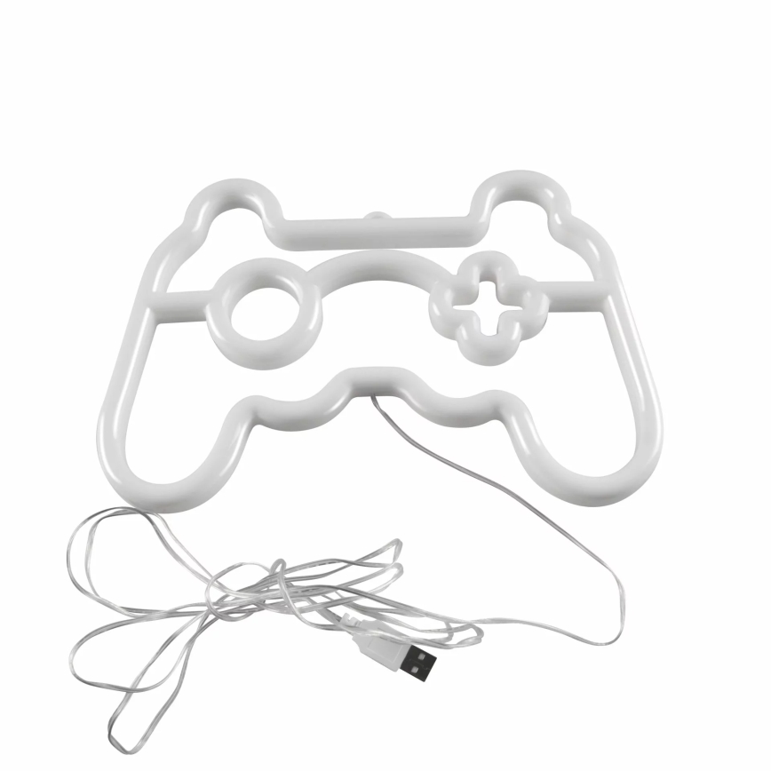LED Neoon seinakaunistus GAME LED/3W/3xAA USB sinine