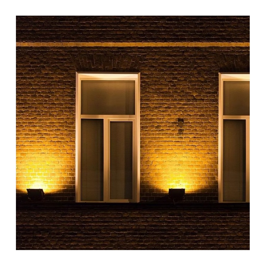 LED Nutikas hämardatav RGB prožektor LED/20W/230V IP65 must